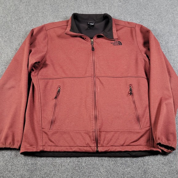 The North Face Other - North Face Jacket Mens Large Full Zip Softshell Outdoor Layer Fleece‎ Lined